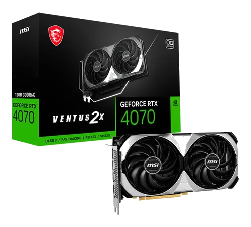 MSI GeForce RTX 4070 Ventus 2X
